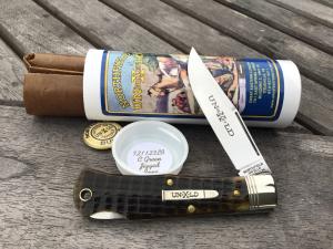 Great Eastern Cutlery 721123LB Northfield Cody Scout UN-X-LD Bullet Lockback C Green Jig