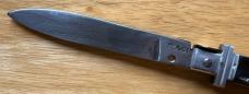 Vintage Mexican Picklock Switchblade Knife, Nice Horn Scales