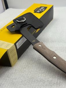 uck 0106BRS1-B Compadre Axe With Leather Sheath NIB Made In USA Discontinued