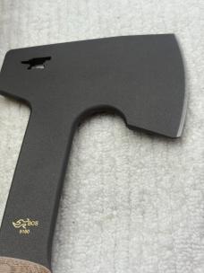 uck 0106BRS1-B Compadre Axe With Leather Sheath NIB Made In USA Discontinued