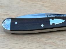 Northwoods GEC Hawthorne Jack Green Linen Micarta 