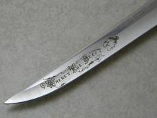 Case XX USA "Where's the Beef" Wood Concave Ground Fixed Blade Knife NIB