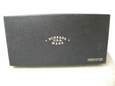Schrade USA Delrin Fixed Blade Knife w/Leather Sheath New in Display Box
