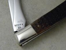 Case XX SS USA 5 Dot Bone 6251FK Case Collector's Club Banana Trapper Knife NIB