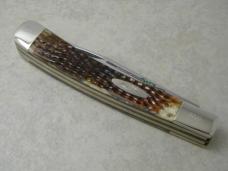 Case XX SS USA 5 Dot Bone 6251FK Case Collector's Club Banana Trapper Knife NIB