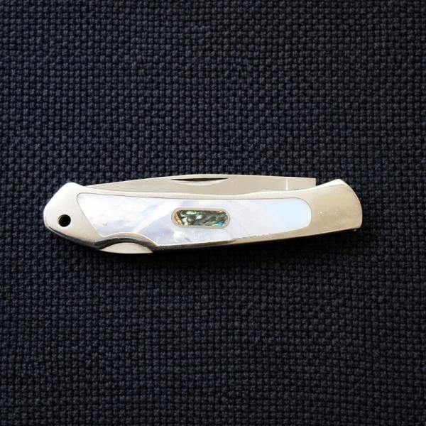 MOKI SERAPIS WITH WHITE MOTHER OF PEARL INLAY AND ABALONE SHIELD (free shipping)