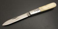 1/25 GEC #15 TC Ancient Sawyer Barlow Smooth White Bone Campagna SFO Great Eastern Cutlery 15x118