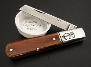 1/72 2015 GEC 15 TC Sawyer Ancient Barlow Lambfoot Parchment Bone Campagna SFO Great Eastern Cutlery