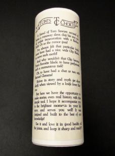  1/47 2013 GEC #15 Tom's Choice TC Sawyer Barlow Clip Point Black Ebony Charlie Campagna SFO 
