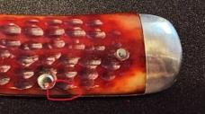 Case USA (65-59) Red Bone 6111 1/2 Swing Guard - Later Called a Cheetah