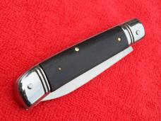 Brand New 8"  Leverlock Automatic switchblade knife ebonywood Handles Spear Point blade