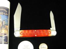 Great Eastern Cutlery GEC Indian Paint Brush Jigged Bone Texas Stogie Bullet Knife NIT 981226 USA