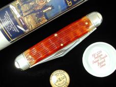 Great Eastern Cutlery GEC Indian Paint Brush Jigged Bone Texas Stogie Bullet Knife NIT 981226 USA