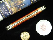 Great Eastern Cutlery GEC Indian Paint Brush Jigged Bone Texas Stogie Bullet Knife NIT 981226 USA