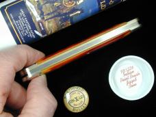 Great Eastern Cutlery GEC Indian Paint Brush Jigged Bone Texas Stogie Bullet Knife NIT 981226 USA