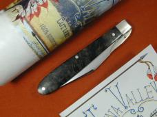 Tuna Valley Cutlery Black Arctic Curly Birch Wood Mountain Cougar Cheetah Knife Rare 1 of 10 COA USA