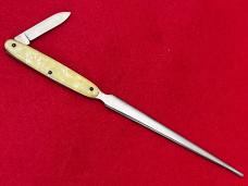 Vintage Cincinnati Reds Knife/Letter Opener Embossed Cracked Ice Handles 10-1/2”with Box Unsharpened