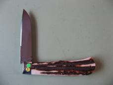 GREAT EASTERN NORTHFIELD 2007 23 JUMBO TRAPPER GENUINE STAG 1 OF 19