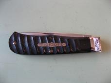 GREAT EASTERN TIDIOUTE 2008 235108L JUMBO TRAPPER JIGGED SPIRAL CUT BUFFALO HORN 1 OF 2