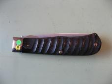 GREAT EASTERN TIDIOUTE 2008 235108L JUMBO TRAPPER JIGGED SPIRAL CUT BUFFALO HORN 1 OF 2