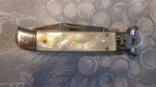 New 8" Italian G.O.M. Pearl Shell Puller lever lock 