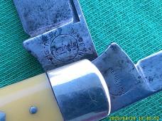 Vintage Remington  R-155 Yellow Reg Jack Knife