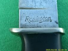 Remington RH-29 Hard Rubber Hunting Knife 5"