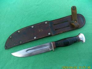 Remington Dupont RH-46 Hard Rubber Hunting Knife 1938