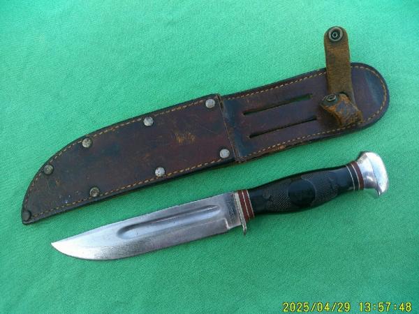 Remington Dupont RH-46 Hard Rubber Hunting Knife 1938