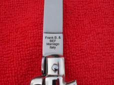  9" Frank B & BEF 2013 Picklock Stiletto knife Brazilian horn Swedge blade limited edition 1 of 10