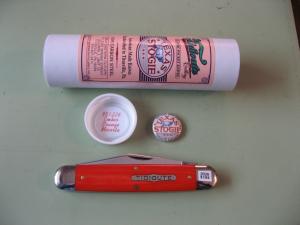 GREAT EASTERN TIDIOUTE 981226 TEXAS STOGIE EMBER ORANGE MICARTA