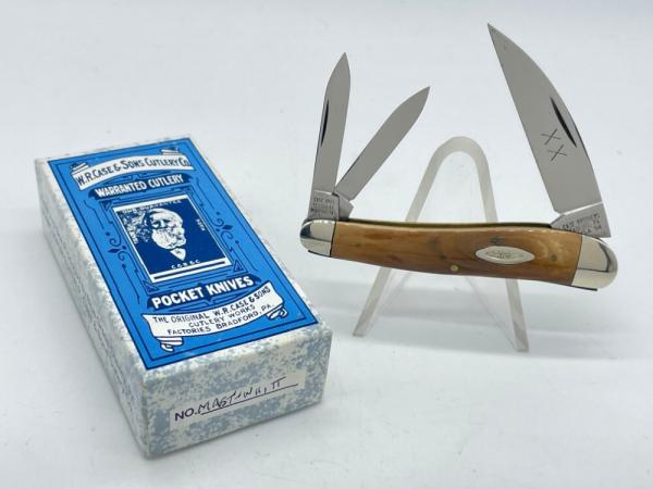 1994 CASE BROTHERS I3055 Prototype Mastodon Ivory Wharncliffe Whittler w/ OMP Box 1994 CASE BROTHERS I3055 Prototype Mastodon Ivory Wharncliffe Whittler w/ OMP Box