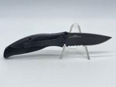 KERSHAW 1550ST Ken Onion Design Black Out Assisted Serrated Liner Lock w/OMP Box