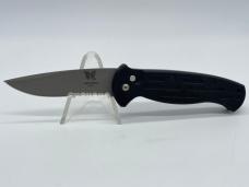 Early 1990s BENCHMADE USA Partially Serrated Drop Point Auto w/ Box