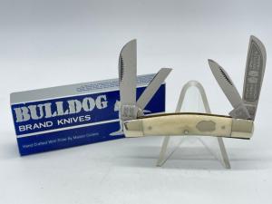 BULLDOG BRAND Solingen Germany Genuine Ivory Congress w OMP Box