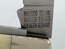 BULLDOG BRAND Solingen Germany Genuine Ivory Congress w/ OMP Box