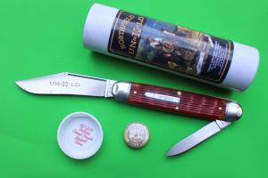 Great Eastern Cutlery Northfield 981226 "Texas Stogie" Indian Paint Brush Jigged Bone