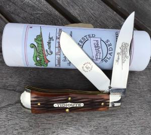Great Eastern Cutlery 2007 Pattern #73EC Chocolate Jig Bone Serial #53 Gorgeous!