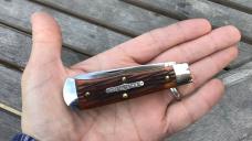 Great Eastern Cutlery 2007 Pattern #73EC Chocolate Jig Bone Serial #53 Gorgeous!