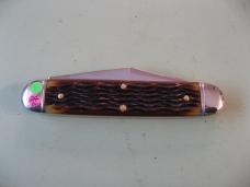 MAHER & GROSH THE INDIAN HUNTER ANTIQUE YELLOW JIGGED BONE #1