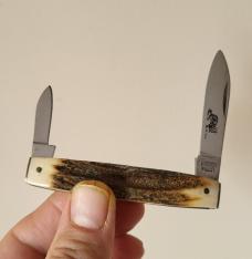 Parker Frost MINK Knife By SEIZO IMAI Japan Genuine Stag Surgical Steel