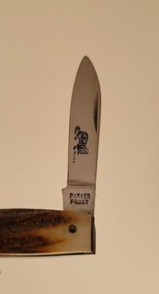 Parker Frost MINK Knife By SEIZO IMAI Japan Genuine Stag Surgical Steel