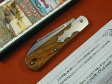 Beaver Falls Cutlery Chestnut Wood Barn Door Hinge Jack Knife NIT Cooper Cutlery 1 of 25 USA BDH-C