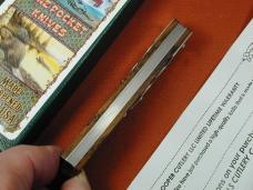 Beaver Falls Cutlery Chestnut Wood Barn Door Hinge Jack Knife NIT Cooper Cutlery 1 of 25 USA BDH-C