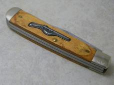 Eliphalet Remington 200th Anniv. Musket Wood Daddy Trapper Knife in Box