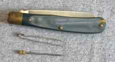 Schrade 96OT- Bearhead Trapper U.S.A.