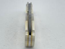2007 REMINGTON R1377-D Mammoth Ivory Damascus Cheetah Lockback w/ Box