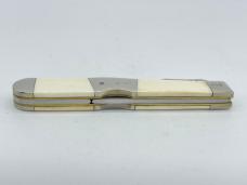 2007 REMINGTON R1377-D Mammoth Ivory Damascus Cheetah Lockback w/ Box