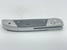 VAN ELKINS Gray Micarta Push Button Automatic 