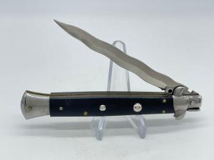 FRANK BELTRAME Italy Black Kris Automatic Stiletto